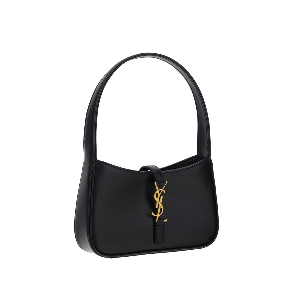 Saint Laurent 100% Calf Leather Bos Taurus shoulder bag in black — view 2