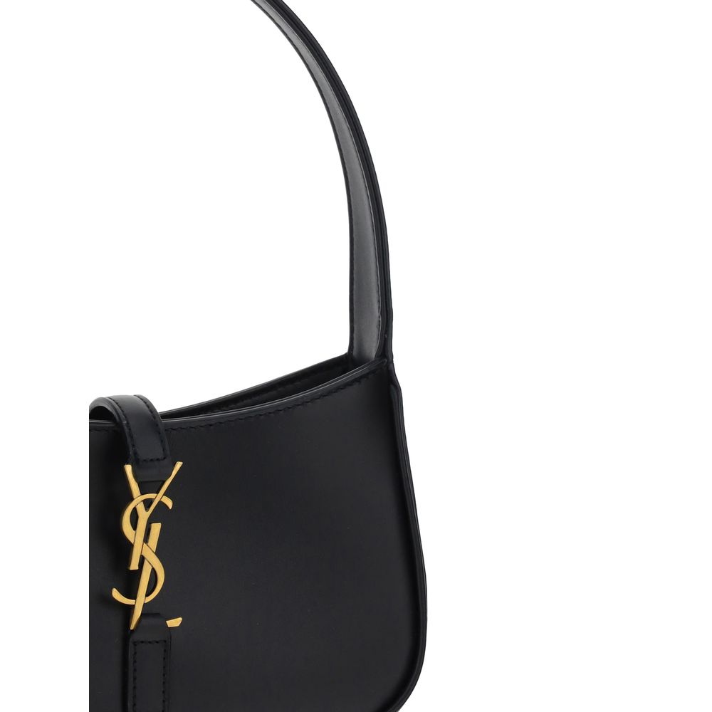 Saint Laurent 100% Calf Leather Bos Taurus shoulder bag in black — view 4