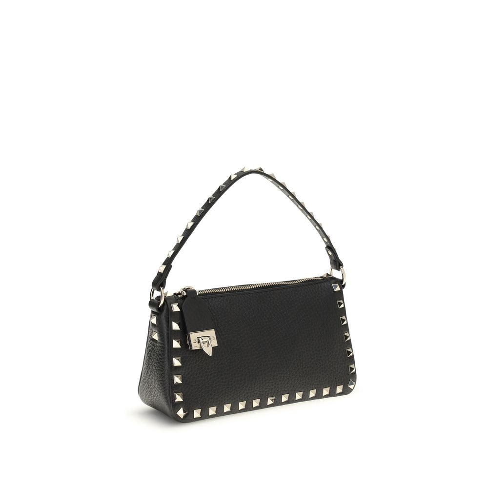 Valentino Garavani 100% Calf Leather Bos Taurus shoulder bag in black — view 2