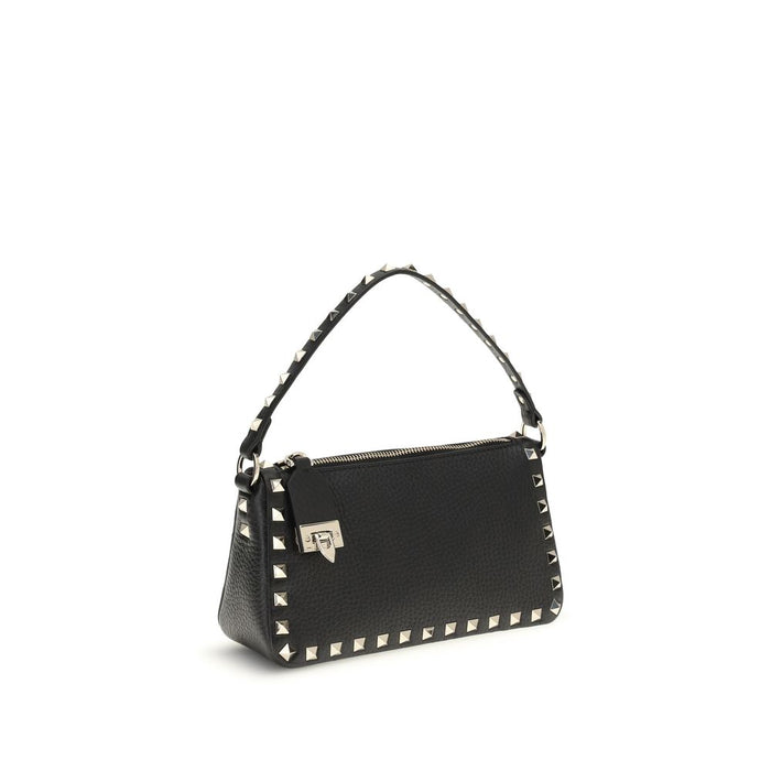 Valentino Garavani 100% Calf Leather Bos Taurus shoulder bag in black — view 2