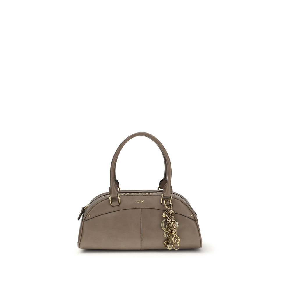 Gray Calf Leather Bos Taurus Handbag Bag