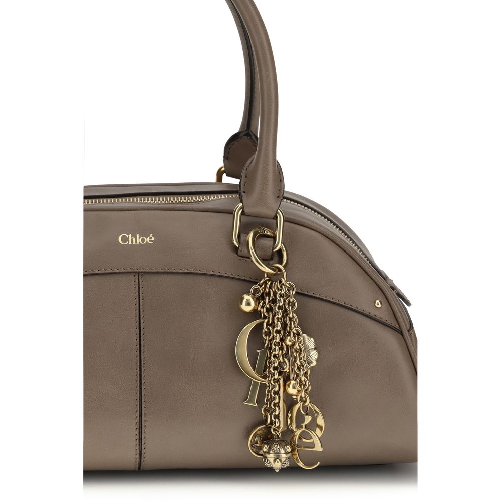 Gray Calf Leather Bos Taurus Handbag Bag