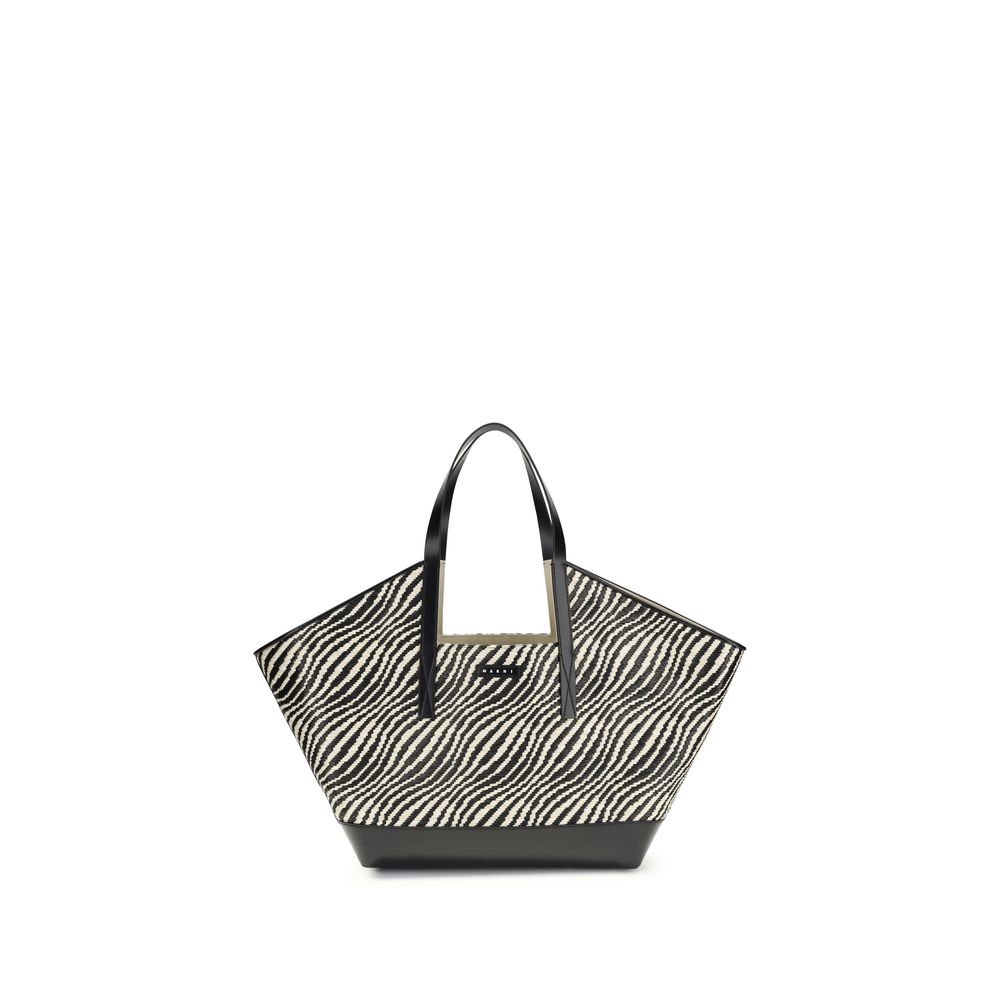 Marni 83% Polyamide shoulder bag in black