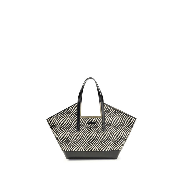 Marni 83% Polyamide shoulder bag in black