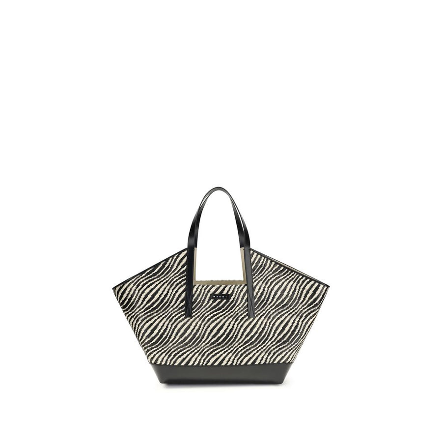Marni 83% Polyamide shoulder bag in black