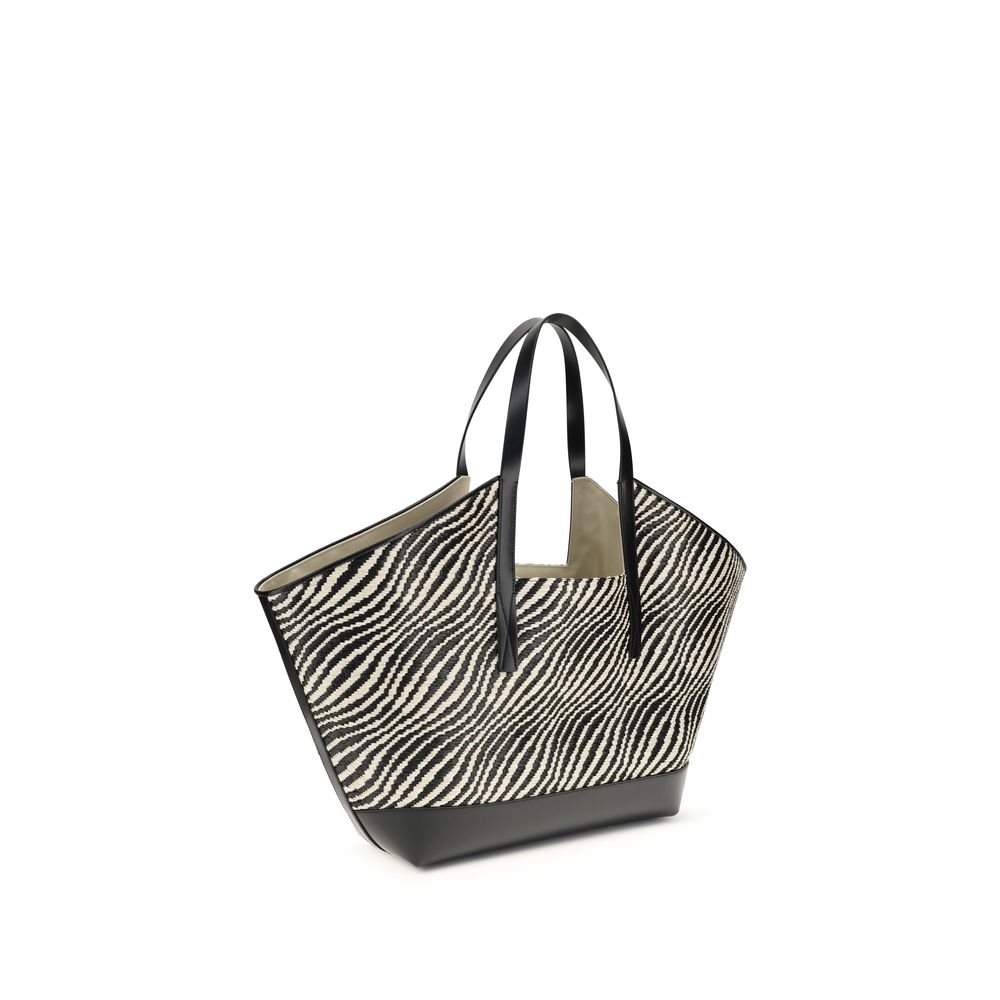Marni 83% Polyamide shoulder bag in black — view 3