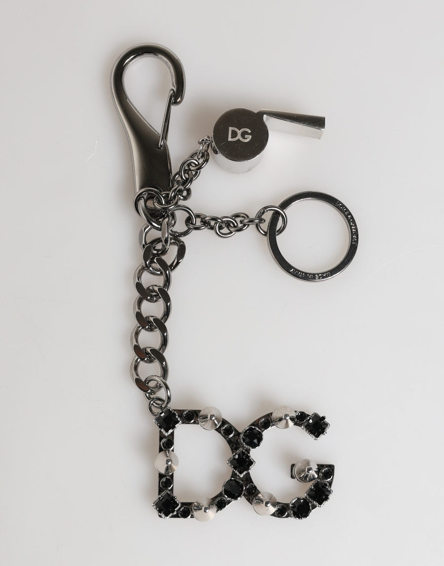 Dolce & Gabbana 40% Zamak key case in silver