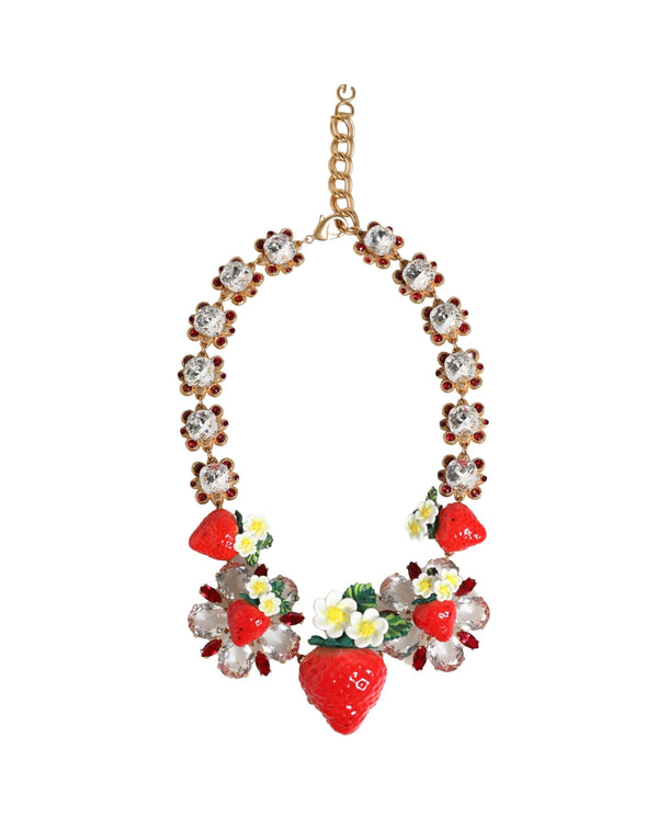 Dolce & Gabbana 40% Crystal necklace in gold