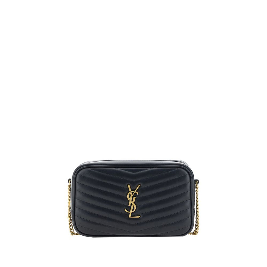Saint Laurent 100% Calf Leather Bos Taurus shoulder bag in black