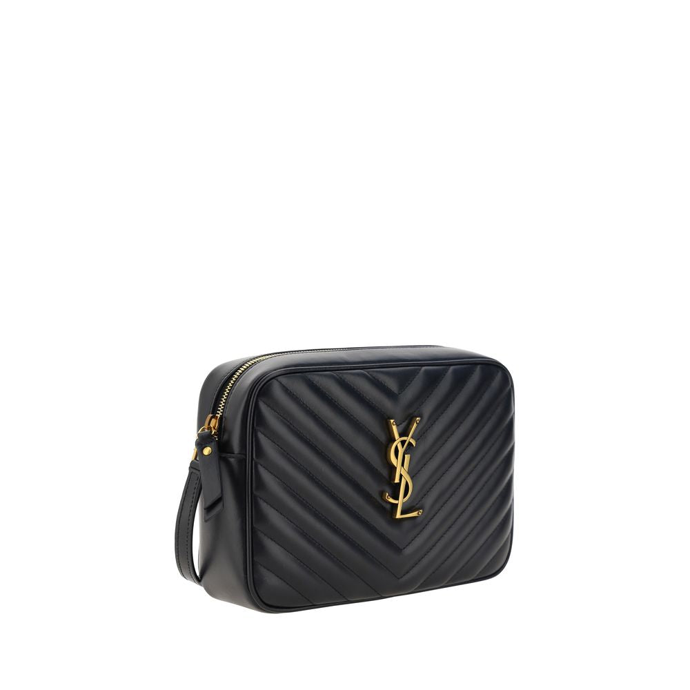 Saint Laurent 100% Calf Leather Bos Taurus shoulder bag in black — view 2