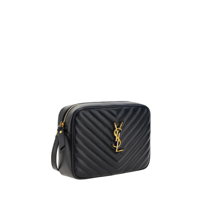 Saint Laurent 100% Calf Leather Bos Taurus shoulder bag in black — view 2