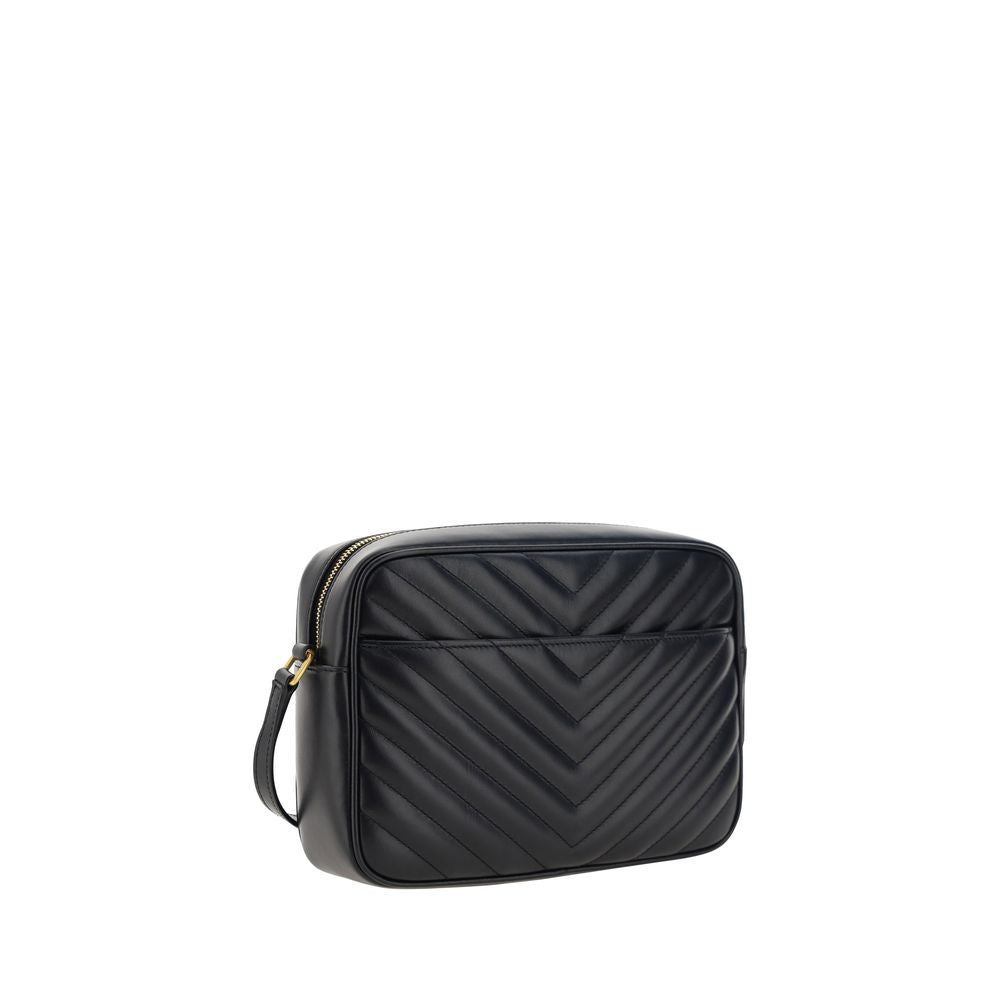 Saint Laurent 100% Calf Leather Bos Taurus shoulder bag in black — view 3