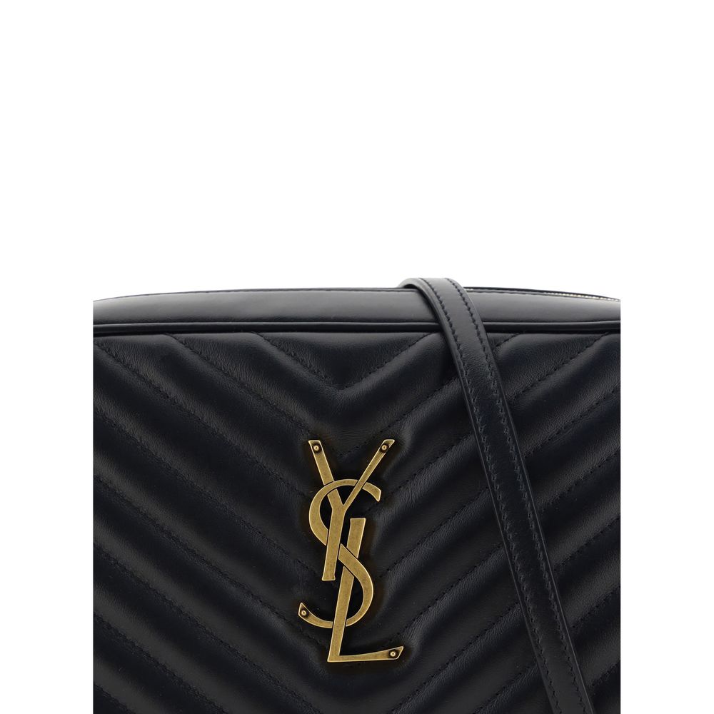 Saint Laurent 100% Calf Leather Bos Taurus shoulder bag in black — view 4