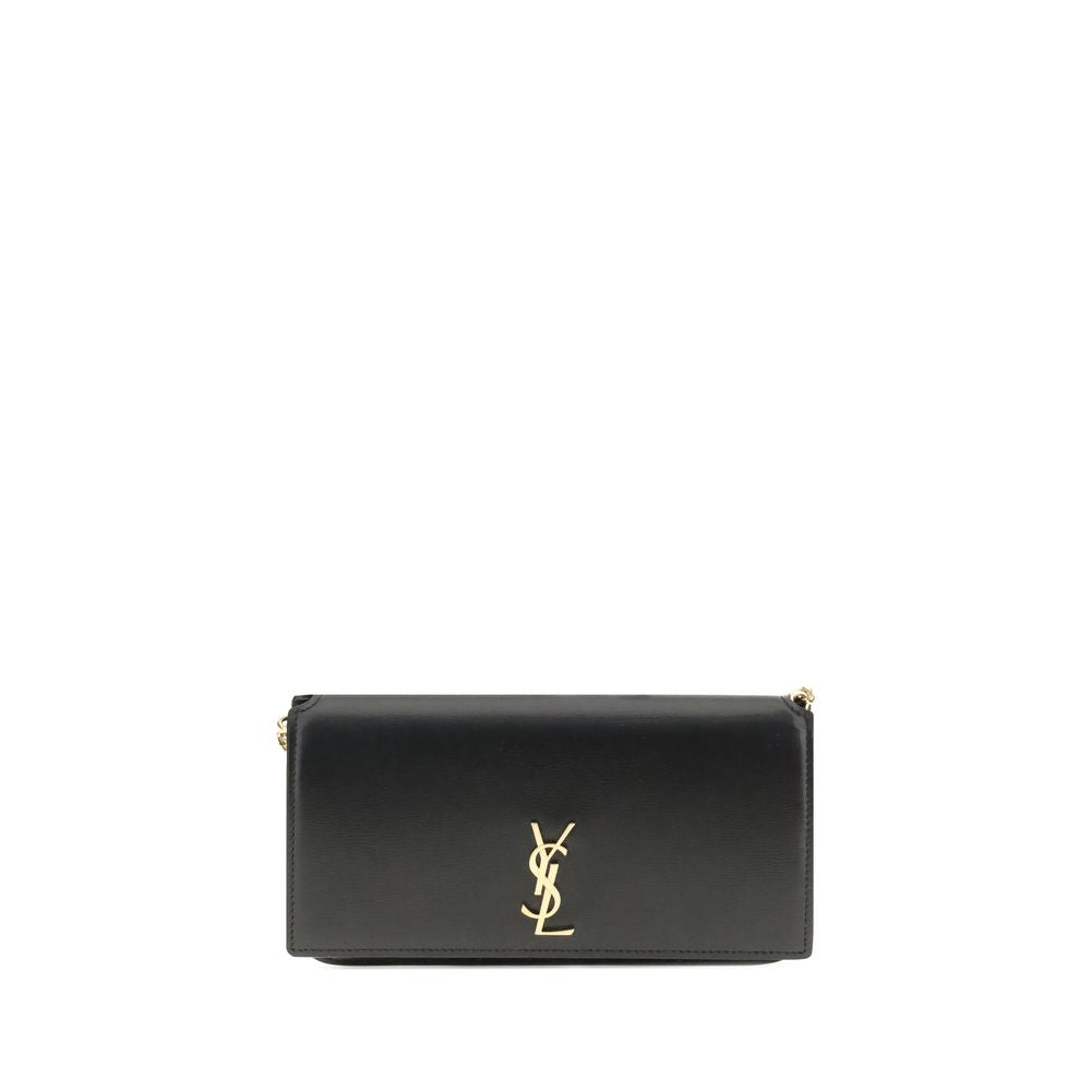 Black Calf Leather Bos Taurus Shoulder Bag