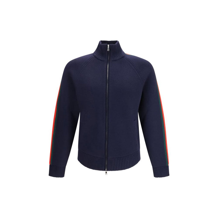 Gucci 100% Wool cardigan in navy