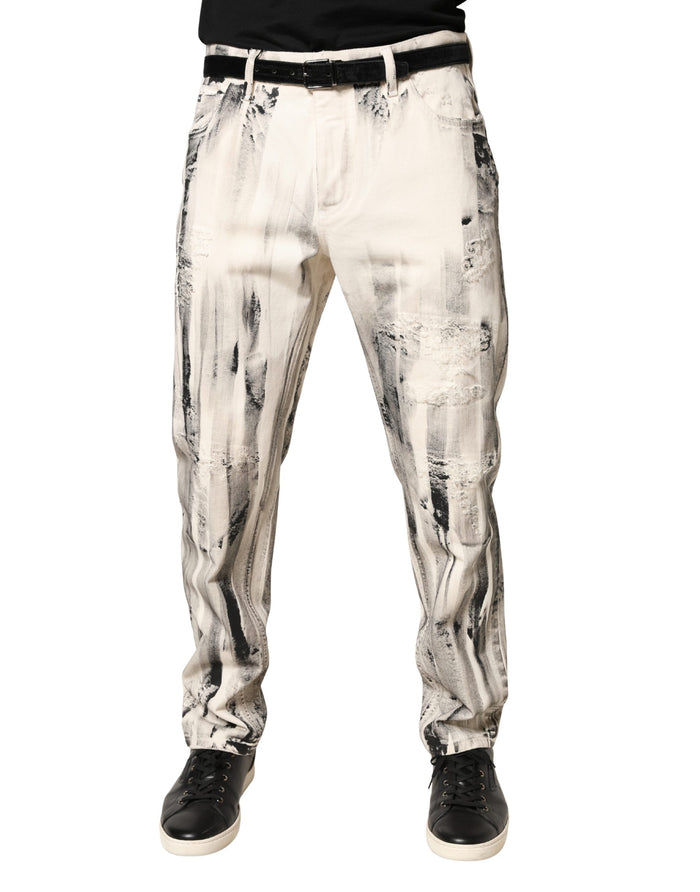 Dolce & Gabbana 100% Cotton jeans in white — view 2