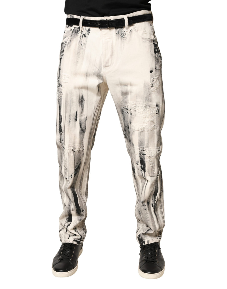 Dolce & Gabbana 100% Cotton jeans in white