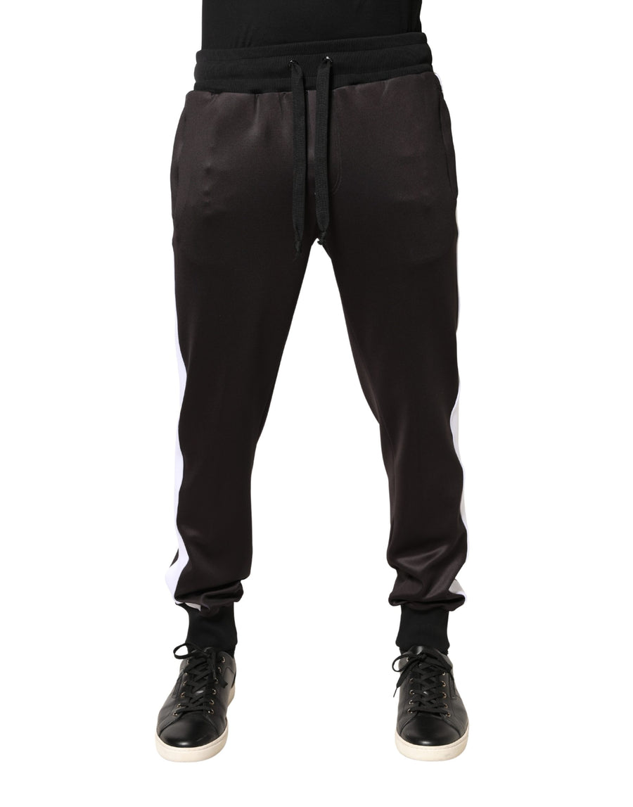 Dolce & Gabbana 100% Polyester jogger in brown