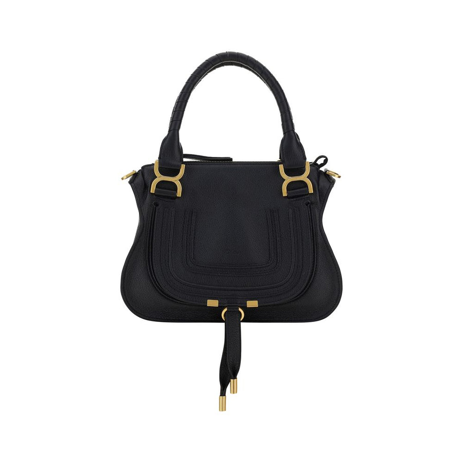 Chloé 100% Calf Leather Bos Taurus shoulder bag in black