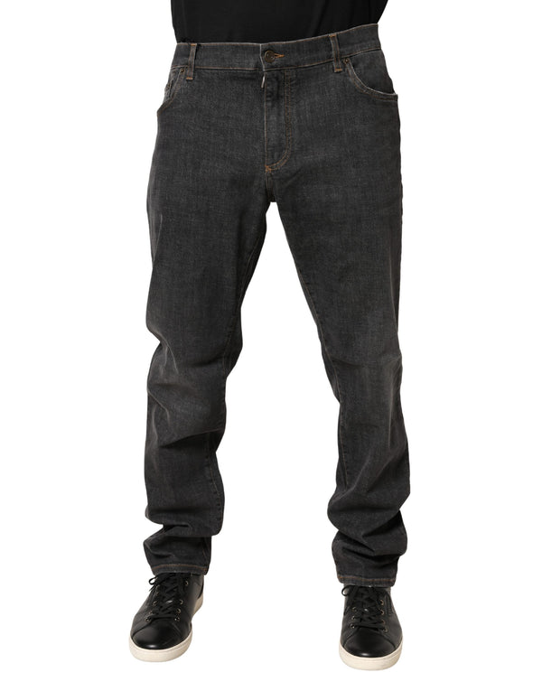 Dolce & Gabbana 98% Cotton jeans in gray