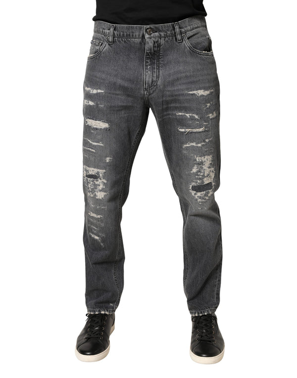 Dolce & Gabbana 100% Cotton jeans in gray