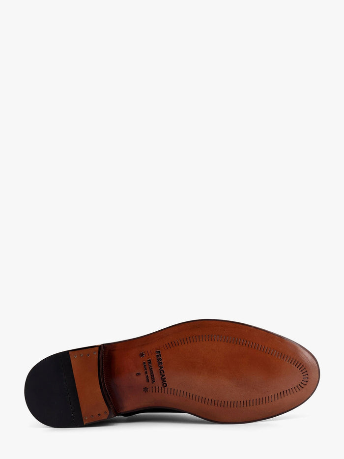 Ferragamo Flat Shoes Black Pelle