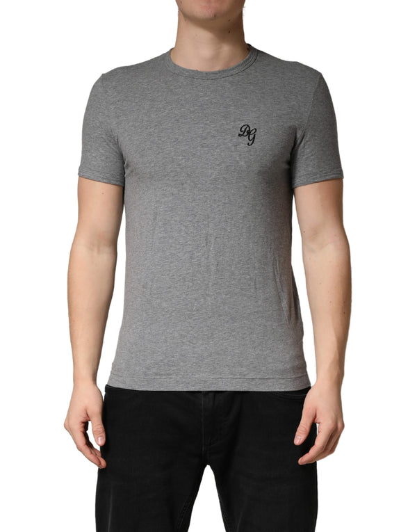 Dolce & Gabbana 95% Cotton 5% Elastane t-shirt in gray