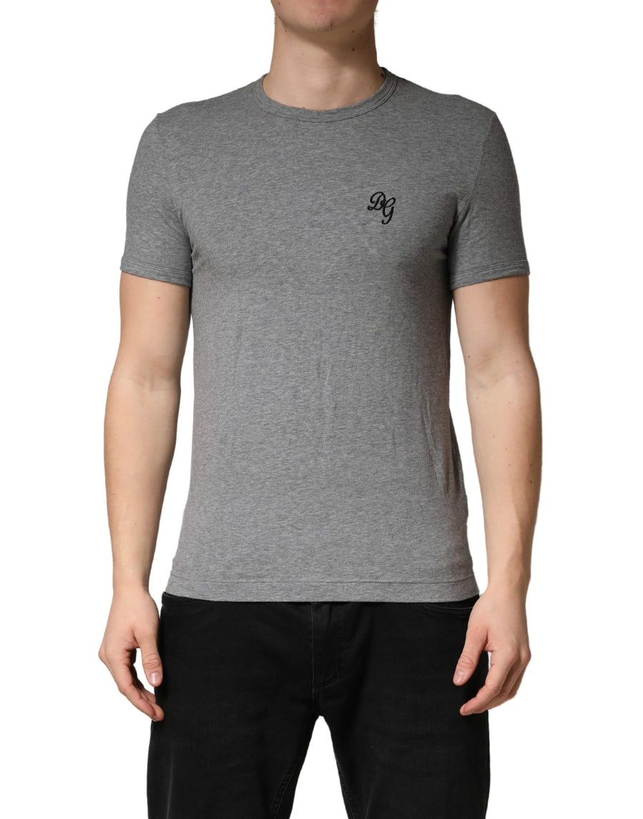 Dolce & Gabbana 95% Cotton 5% Elastane t-shirt in gray