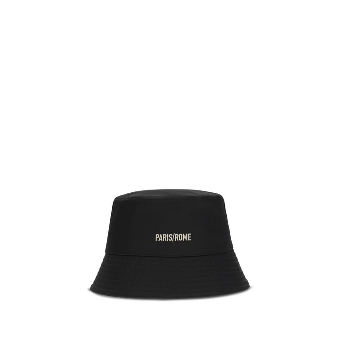 Valentino Garavani VA8Y2HGA11UND9RABB 30% Cotton bucket hat in black — view 2