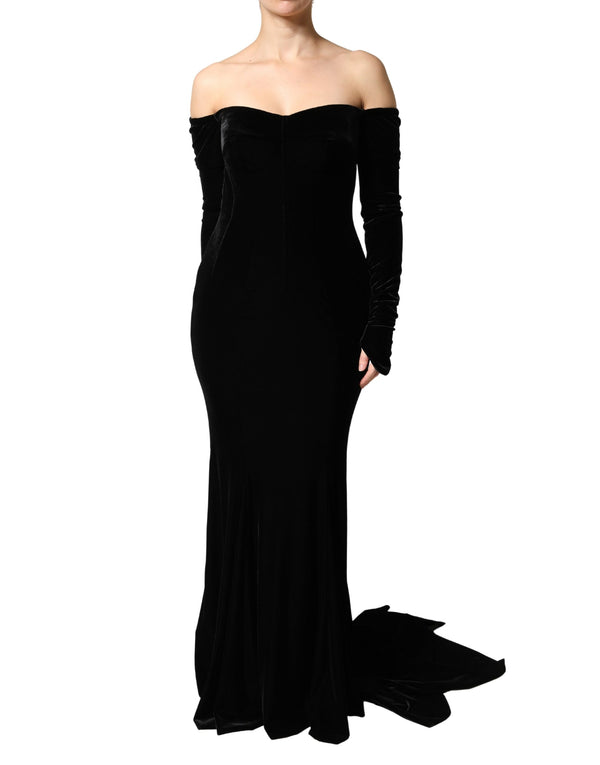 Dolce & Gabbana Polyester dress in black
