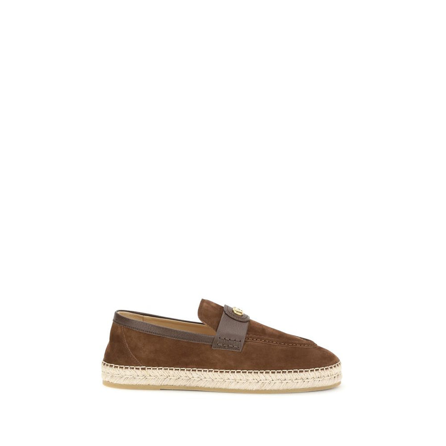 Valentino Garavani UPPER 100% Calf Leather Bos Taurus SOLE 100% Rubber espadrille in brown