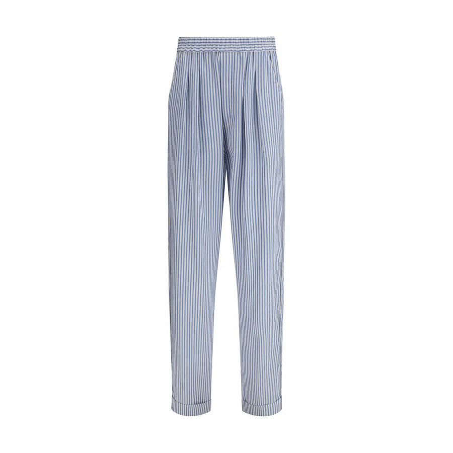 Tom Ford 100% Silk trousers in blue