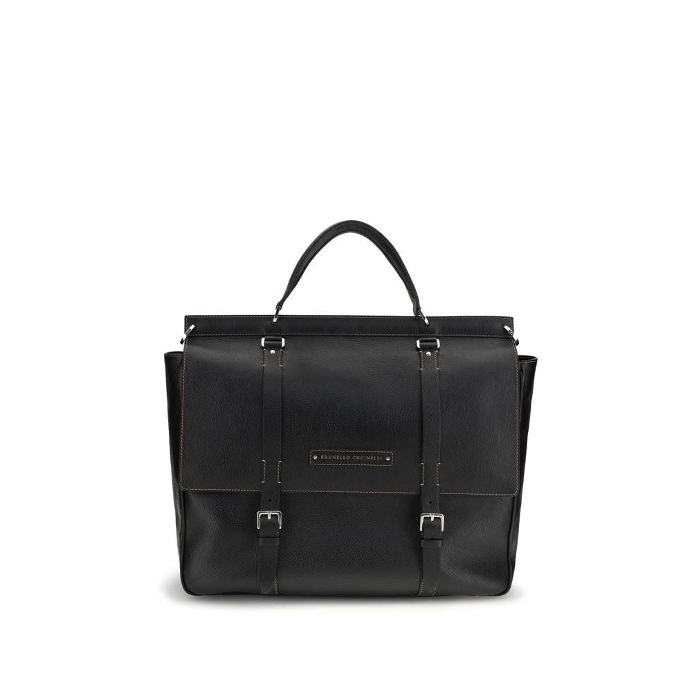Black Calf Leather Bos Taurus Luggage And Travel Bag