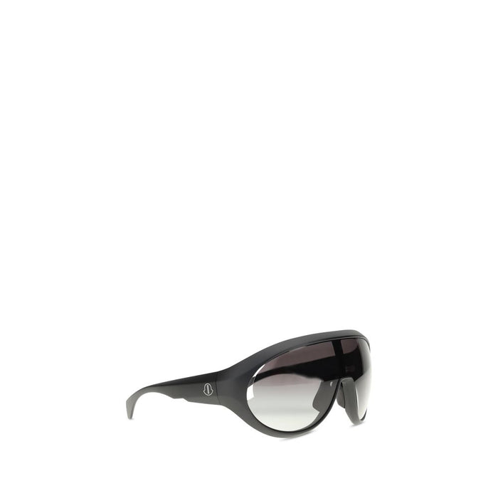 Moncler X Rick Owens MOMU01F0001GBLKMB0909BB 100% Polyamide sunglasses in black — view 2