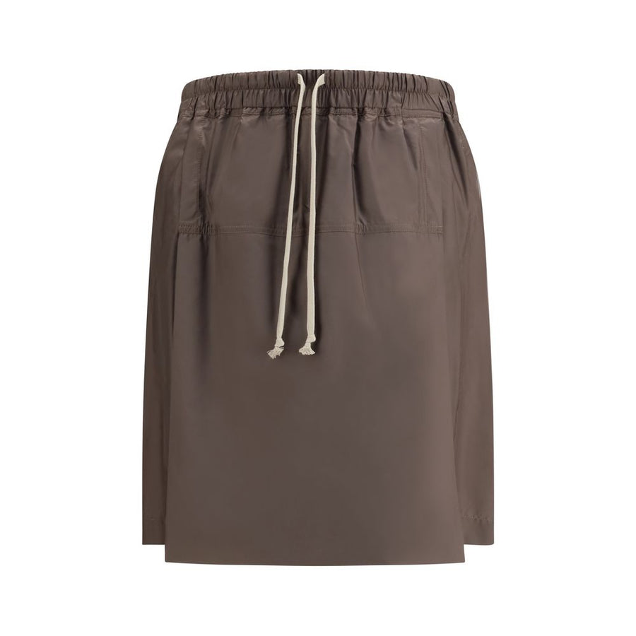 Moncler X Rick Owens 100% Polyester bermuda shorts in brown