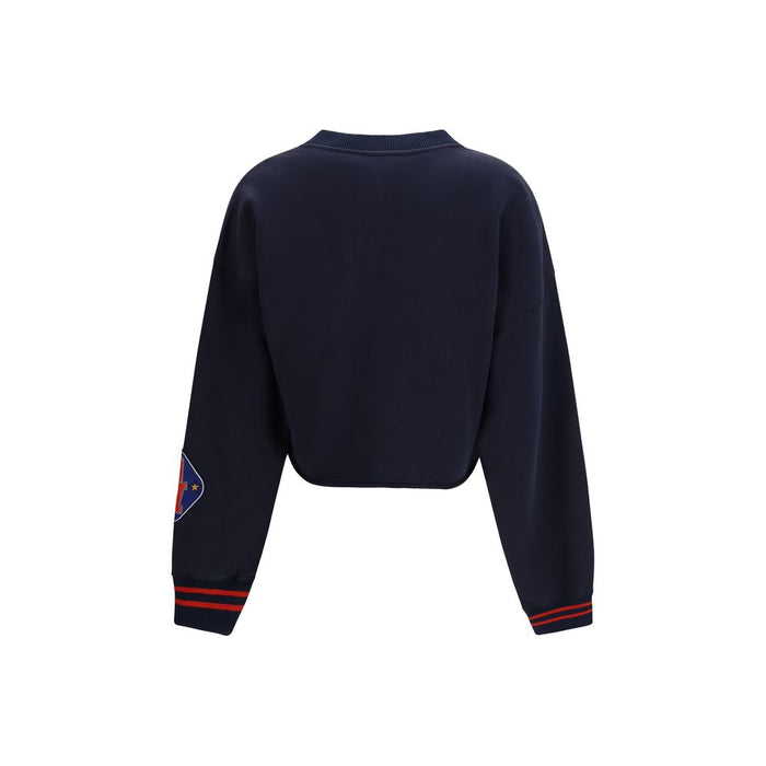 Off-White 100% Cotton sweatshirt in navy — view 2