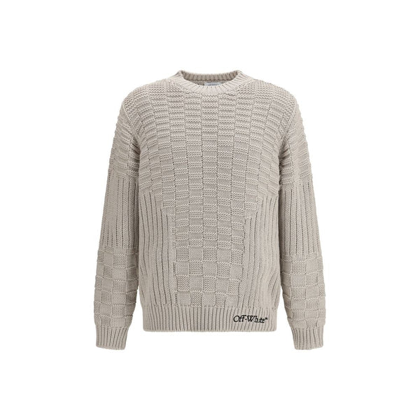 Off-White 100% Cotton sweater in beige