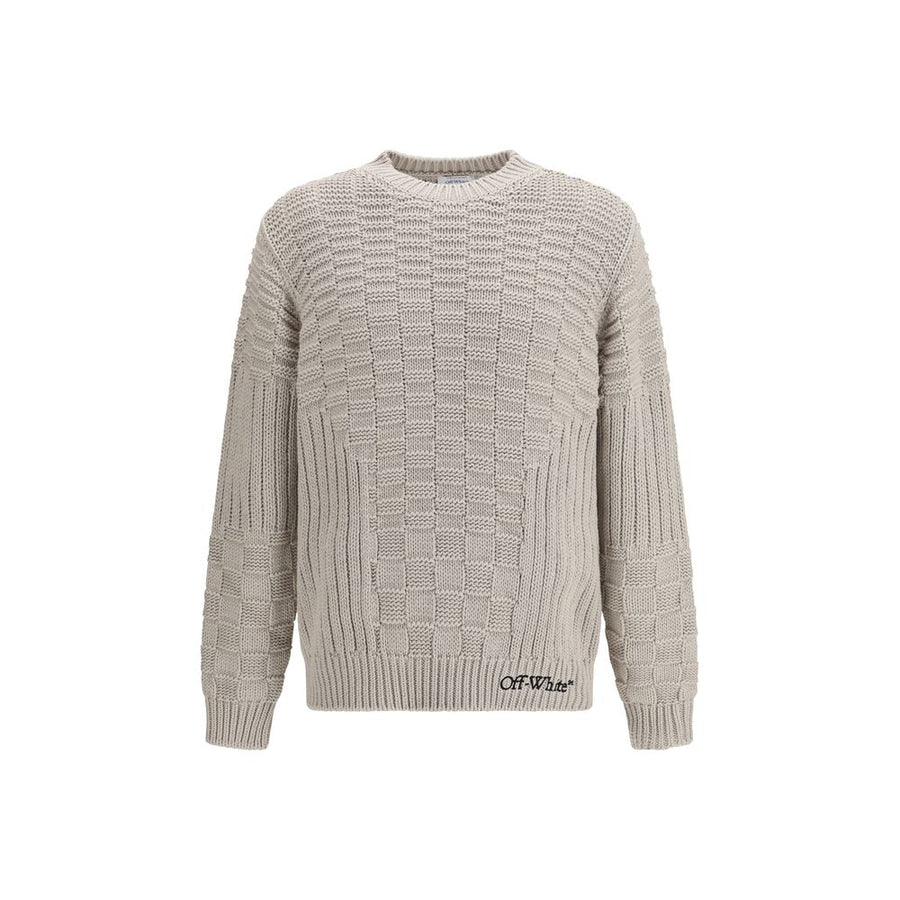 Off-White 100% Cotton sweater in beige