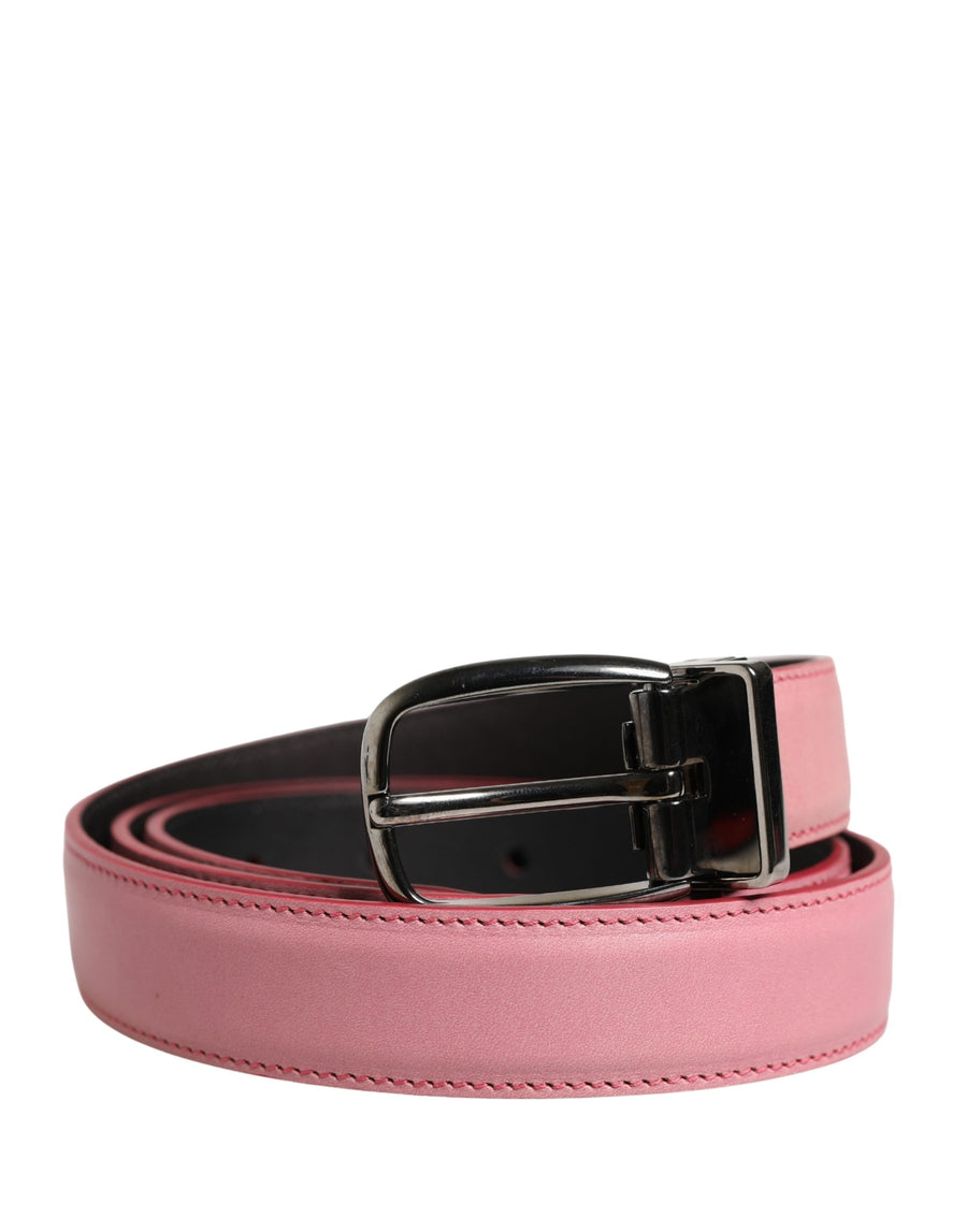 Dolce & Gabbana 100% Calf Leather belt in pink