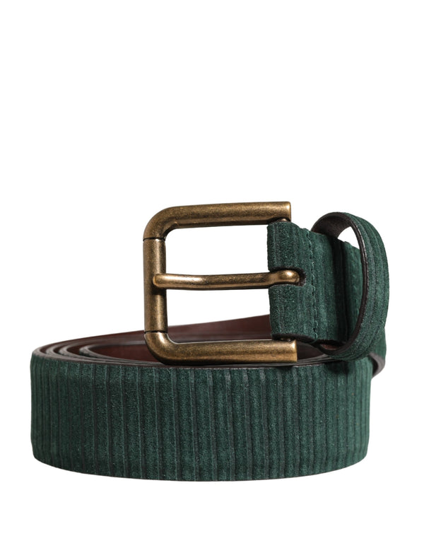 Dolce & Gabbana 100% Calf Leather belt in green
