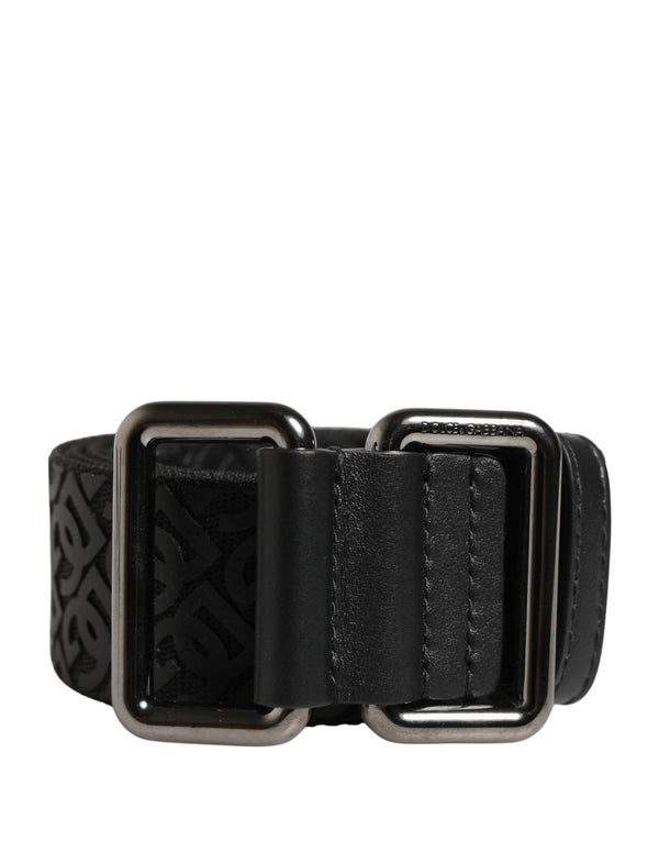 Dolce & Gabbana 90% Polyester belt in black