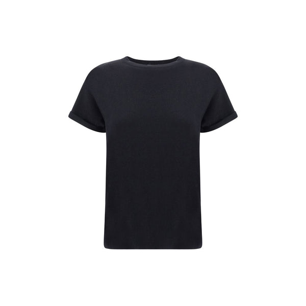 Brunello Cucinelli 51% Cashmere t-shirt in black