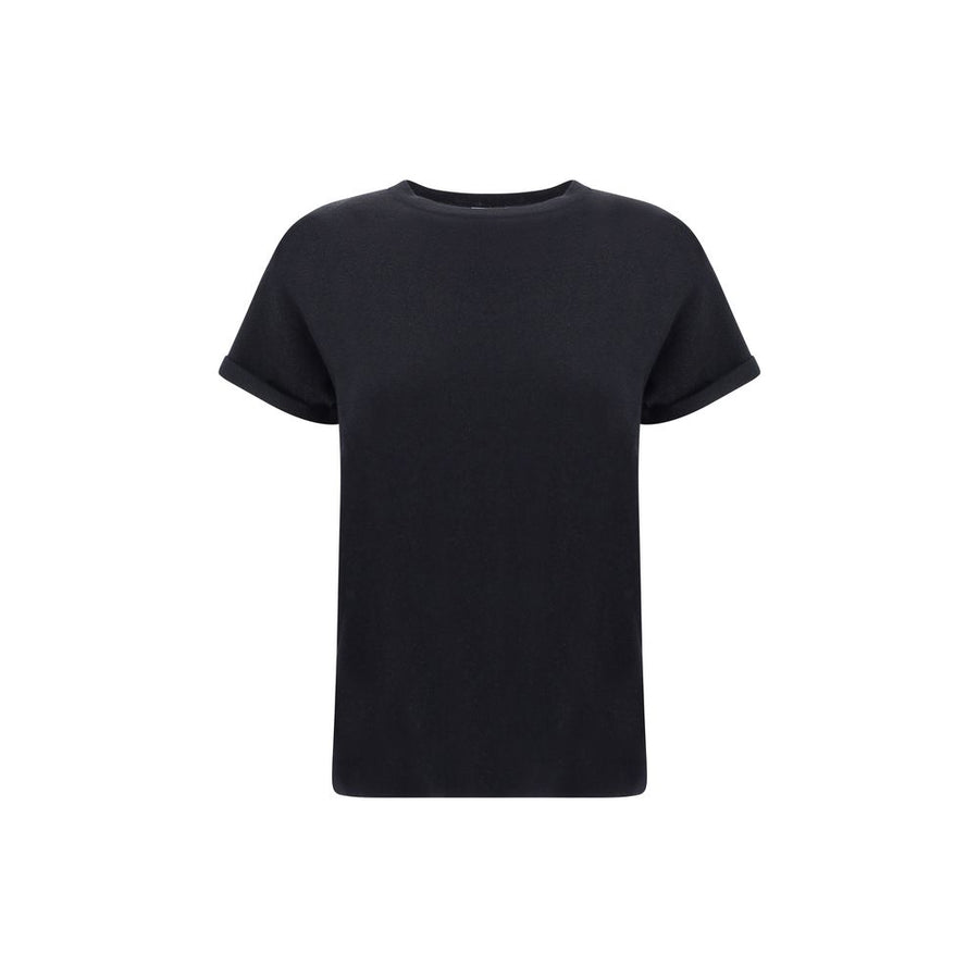 Brunello Cucinelli 51% Cashmere t-shirt in black