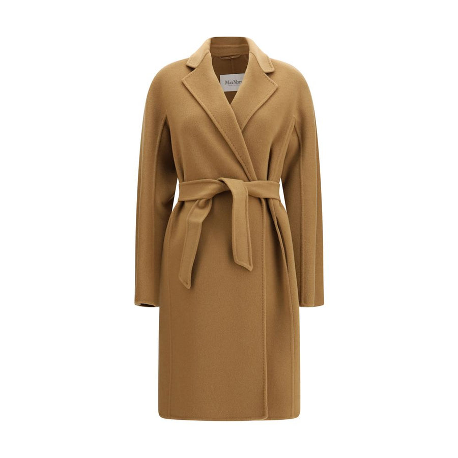 Purple Cashmere Coat Clothing