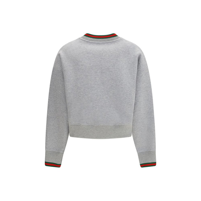 Gucci 60% Cotton 40% Polyamide sweatshirt in gray — view 2