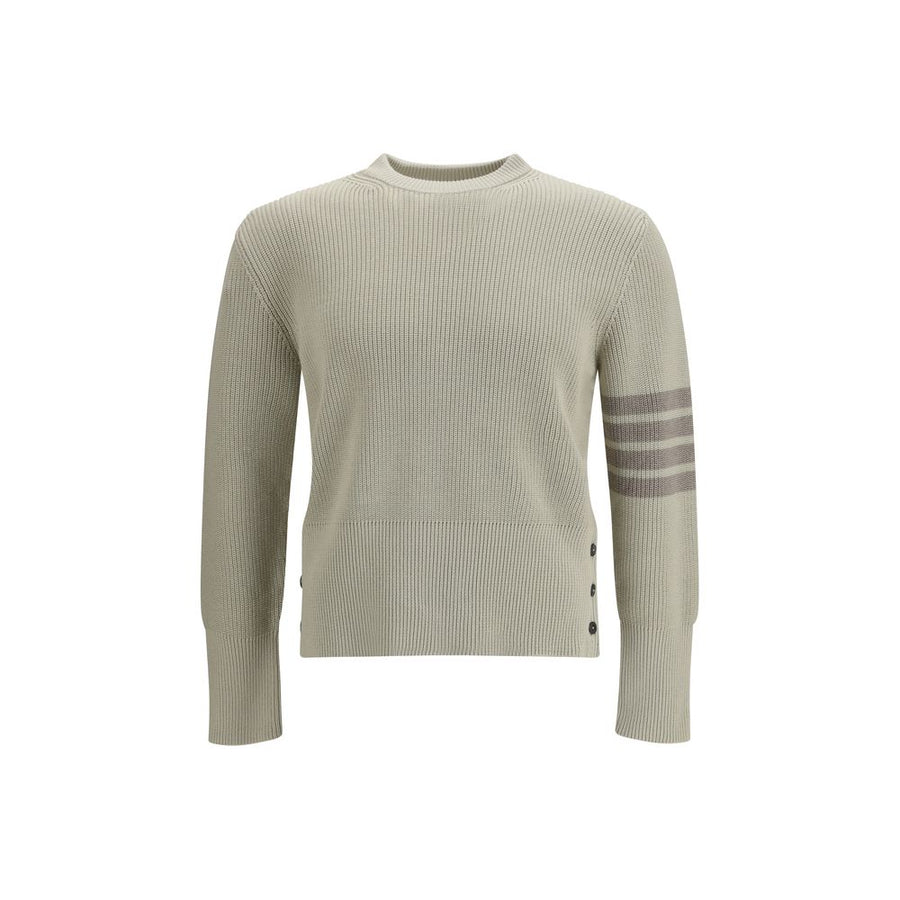 Thom Browne 100% Cotton sweater in beige