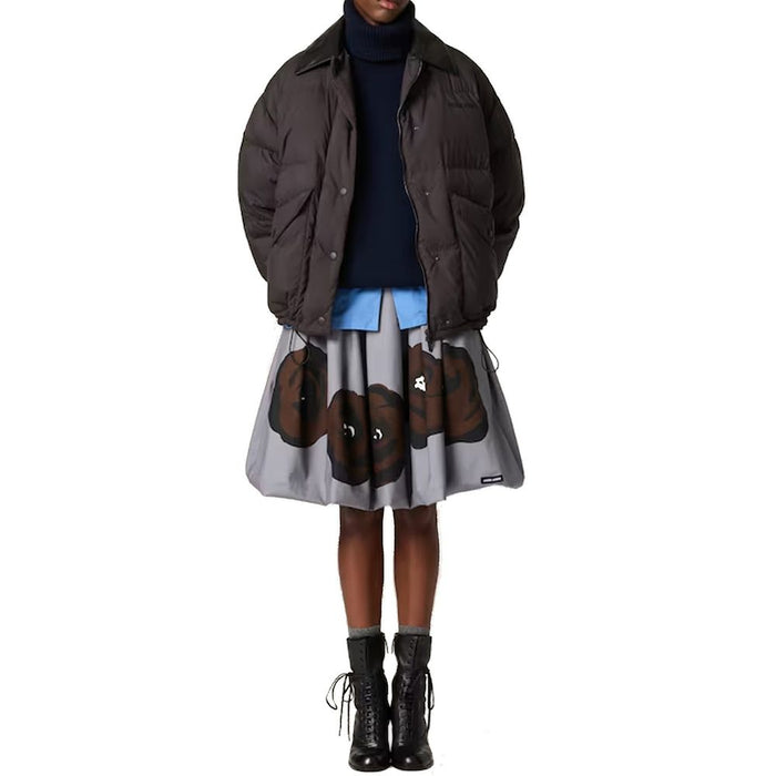 Miu Miu 36% Cashmere sweater in navy — view 2