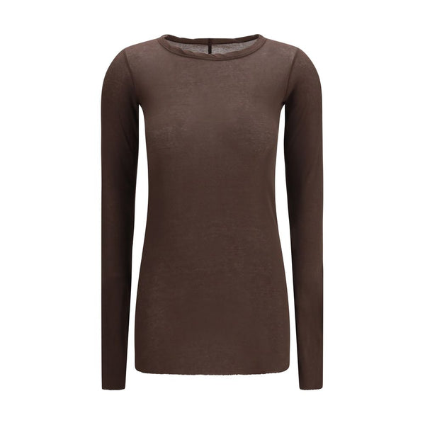 Rick Owens 100% Cotton t-shirt in brown
