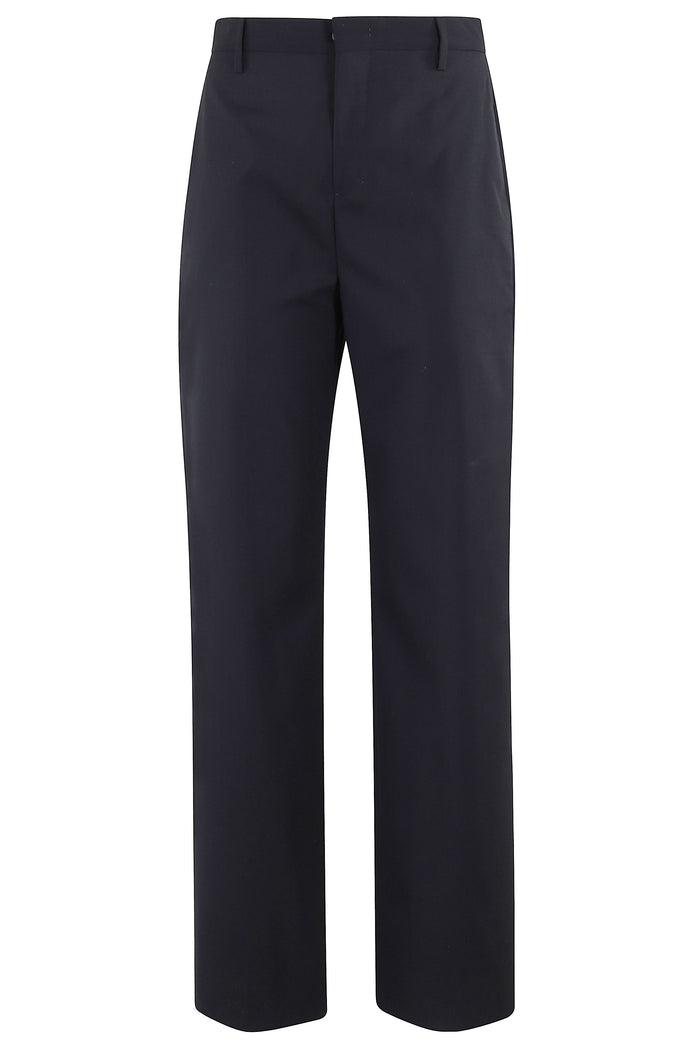 Pantaloni Blue Lana Poliestere Elastan