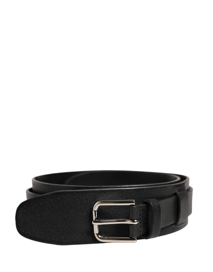Dolce & Gabbana 100% Leather belt in black